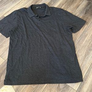 Travis Mathew Men’s Black Stripe Polo - Like New - XL